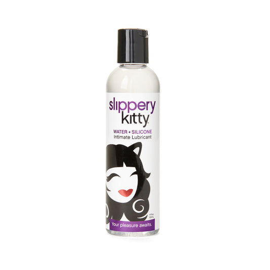 Slippery Kitty Hybrid Lubricant 4 oz - Water-Based and Silicone Blend