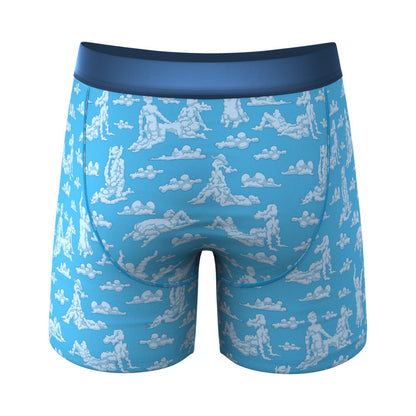 Shinesty The Reverse Cloud Girl Ball Hammock Pouch Underwear – Blue – Size L