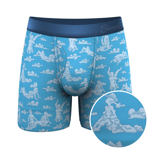 Shinesty The Reverse Cloud Girl Cloud Ball Hammock Pouch Underwear – Blue – 2XL