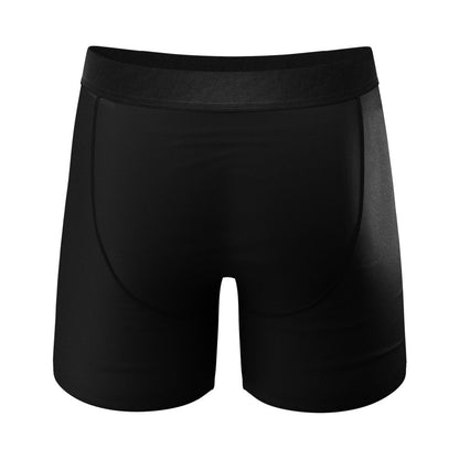 Shinesty The 009 Black Tuxedo Ball Hammock Pouch Underwear - Size S