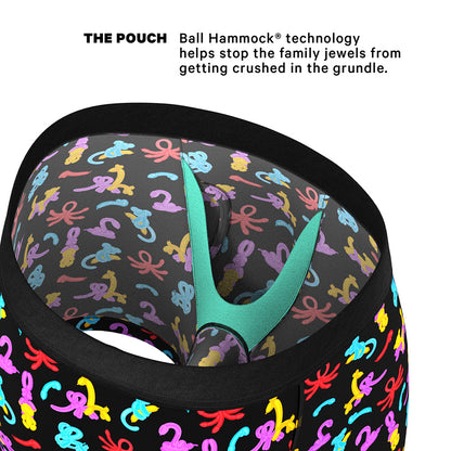Shinesty The Knot Tonights Balloon Animal Ball Hammock Pouch Underwear – Multi-Color