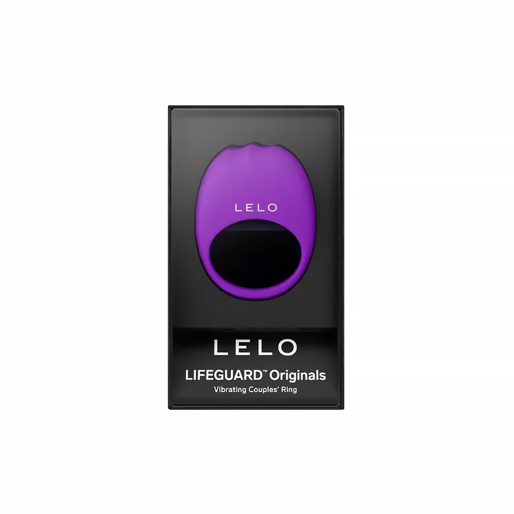 LELO LIFEGUARD Originals Vibrating Penis Ring – Purple