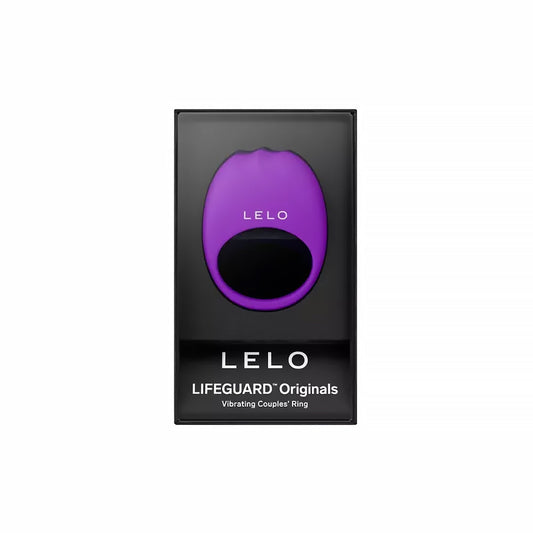 LELO LIFEGUARD Originals Vibrating Penis Ring – Purple