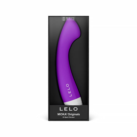 LELO MOKA Originals G-Spot Vibrator with 4 Vibration Settings - Purple