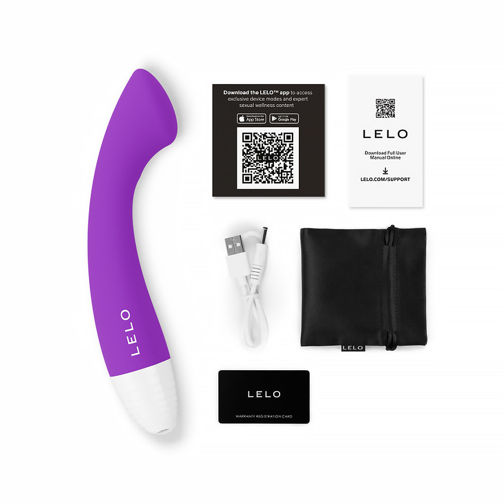 LELO MOKA Originals G-Spot Vibrator with 4 Vibration Settings - Purple