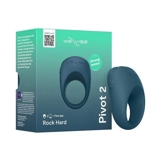 We-Vibe Pivot 2 Couples Vibrator Ring - Slate