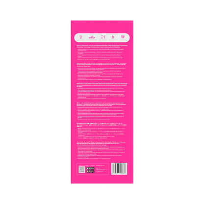 Lovense Velvo Rotating Beaded G-Spot & Clit Rabbit Vibrator – Hot Pink