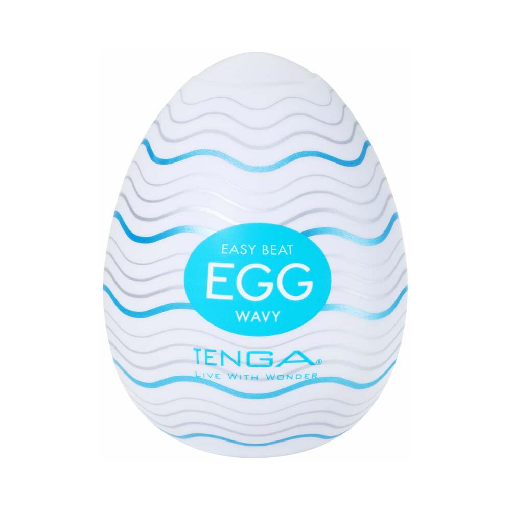 Tenga Egg Wavy Stroker – White