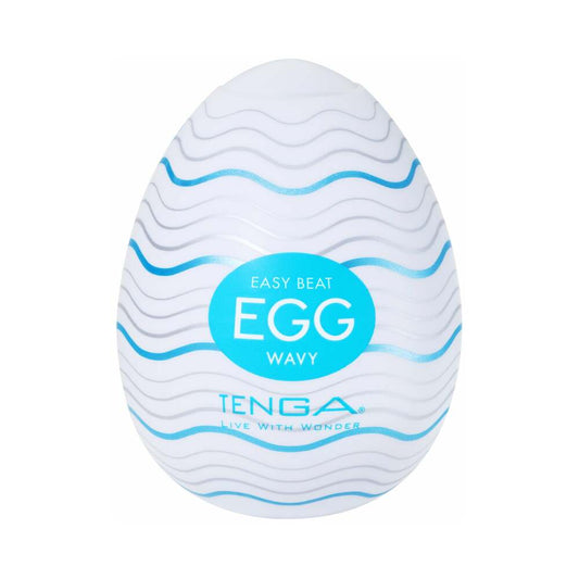 Tenga Egg Wavy Stroker – White