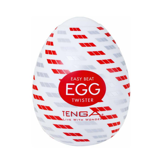 Tenga Egg Twister - Male Masturbator - White