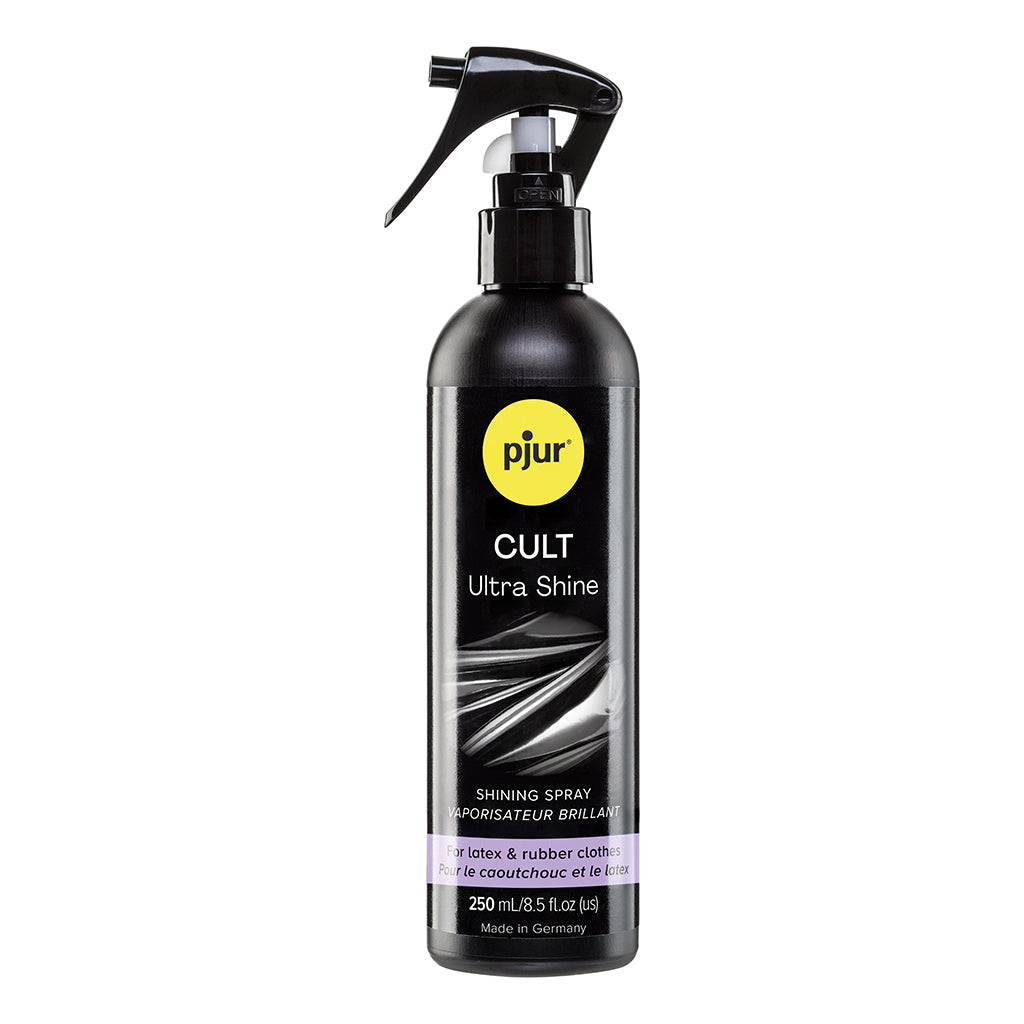 Pjur CULT Ultra Shine 8.5 oz – Latex and Rubber Clothing Treatment – Fragrance Free