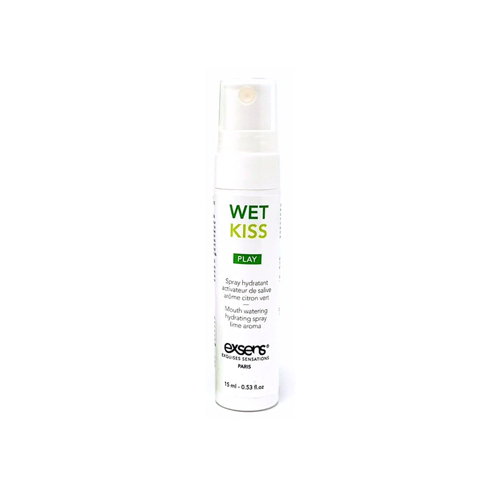Exsens Wet Kiss Lime Moisturizing Saliva Spray – 15ml – Lime Flavor