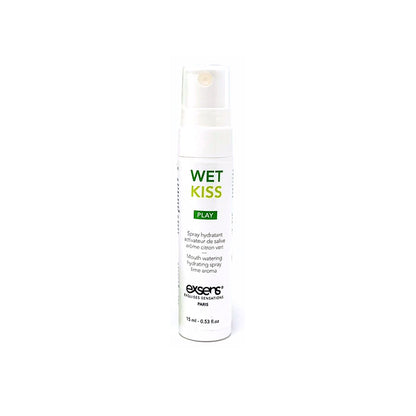 Exsens Wet Kiss Lime Moisturizing Saliva Spray – 15ml – Lime Flavor