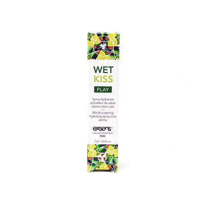 Exsens Wet Kiss Lime Moisturizing Saliva Spray – 15ml – Lime Flavor