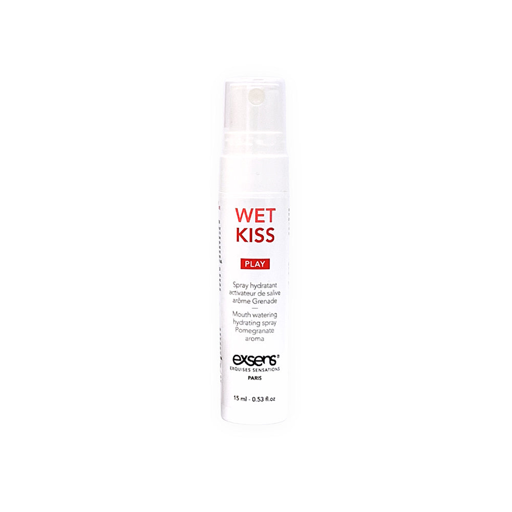 Exsens Wet Kiss Pomegranate Moisturizing Saliva Spray – 15ml – Hydrating and Vegan