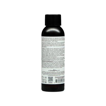 Earthly Body Hemp Seed CBD Massage and Body Oil – Naked in the Woods, 2 oz