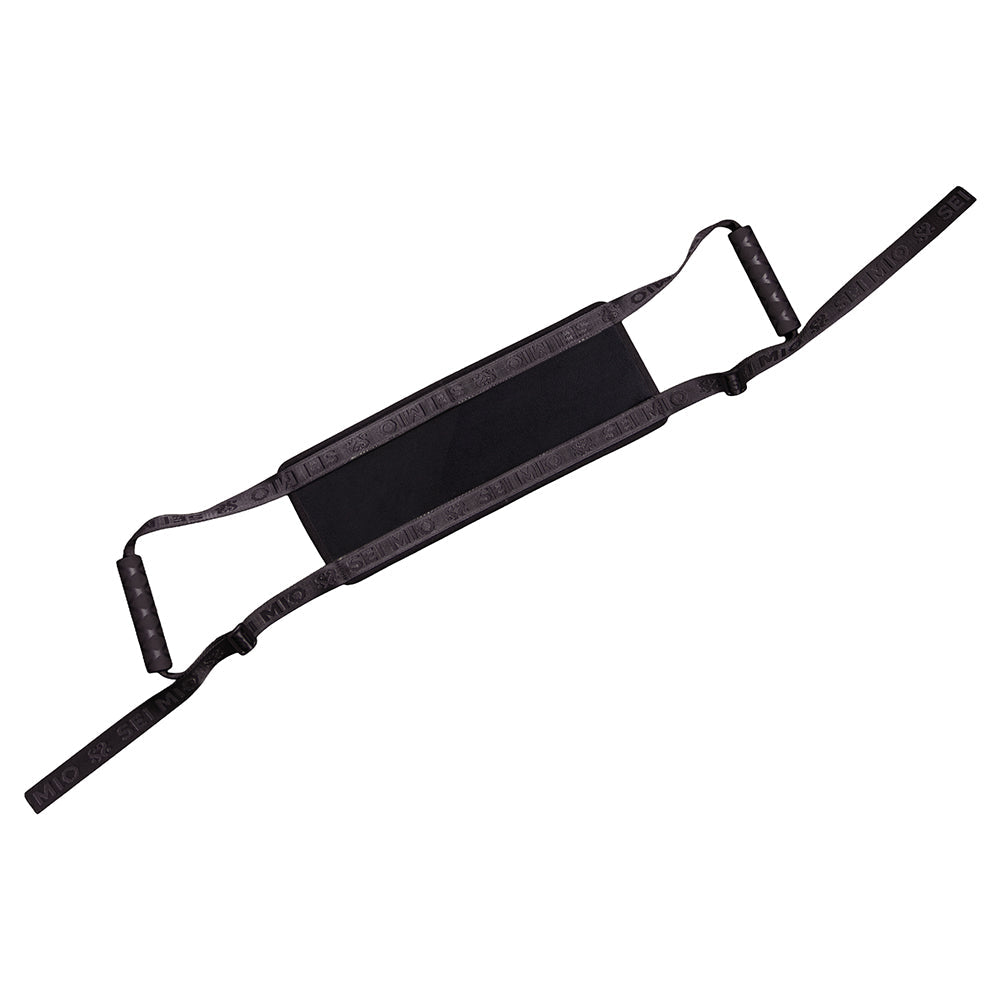 SEI MIO Doggedly Divine Deluxe Positioning Strap - Black