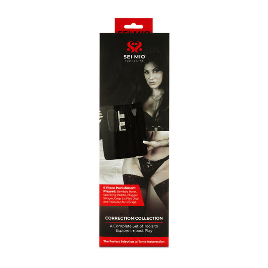 SEI MIO Impactful 5-Piece Punishment Toolkit – Black