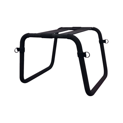 SEI MIO Majestic Mount Cuff-Ready Queening and Positioning Stool - Black