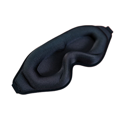 SEI MIO Total Eclipse Deluxe Blackout Mask – Black – Sensory Deprivation