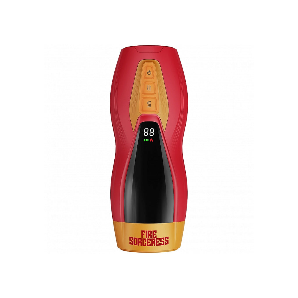 Masturs Solara Fire Sorceress Multi Function Masturbator – Red