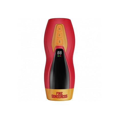 Masturs Solara Fire Sorceress Multi Function Masturbator – Red