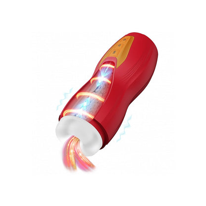 Masturs Solara Fire Sorceress Multi Function Masturbator – Red