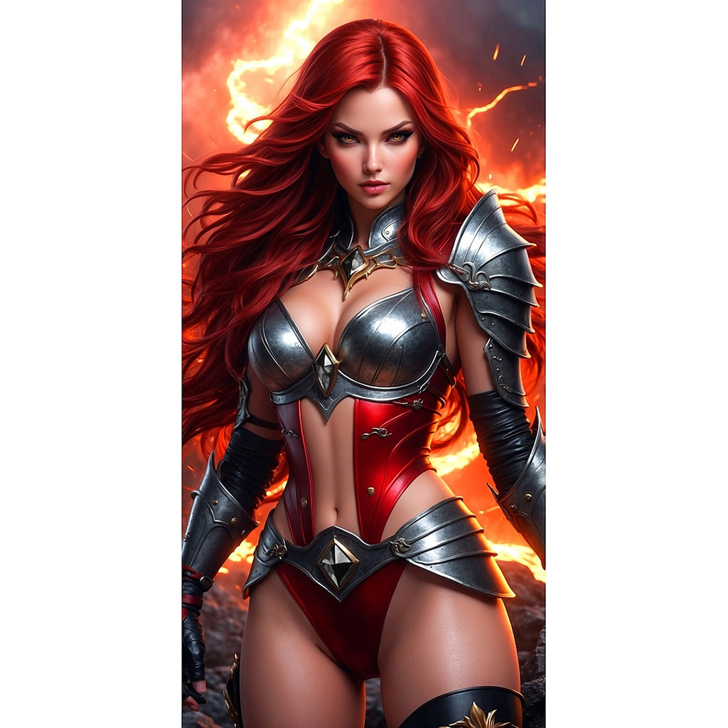 Masturs Solara Fire Sorceress Multi Function Masturbator – Red