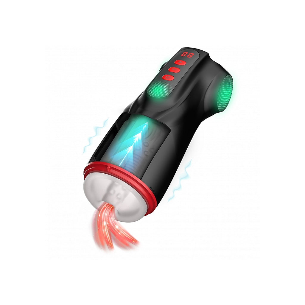 Masturs Shadow Sinner Multi-Function Masturbator – Black
