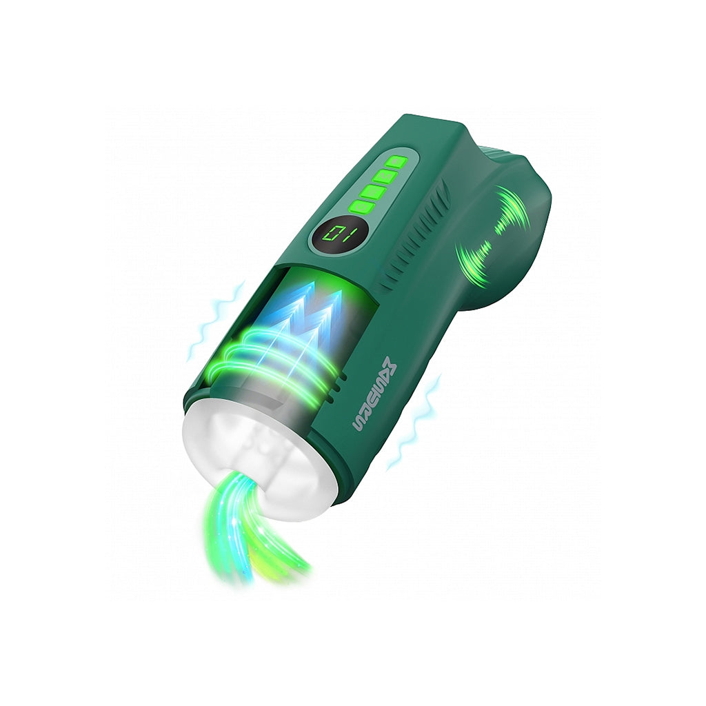Masturs Ayla Forest Warrior Multi Function Masturbator – Green