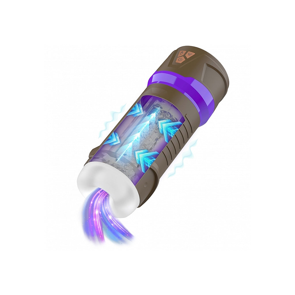 Masturs Misty Steam Mistress Multi Function Masturbator – Black
