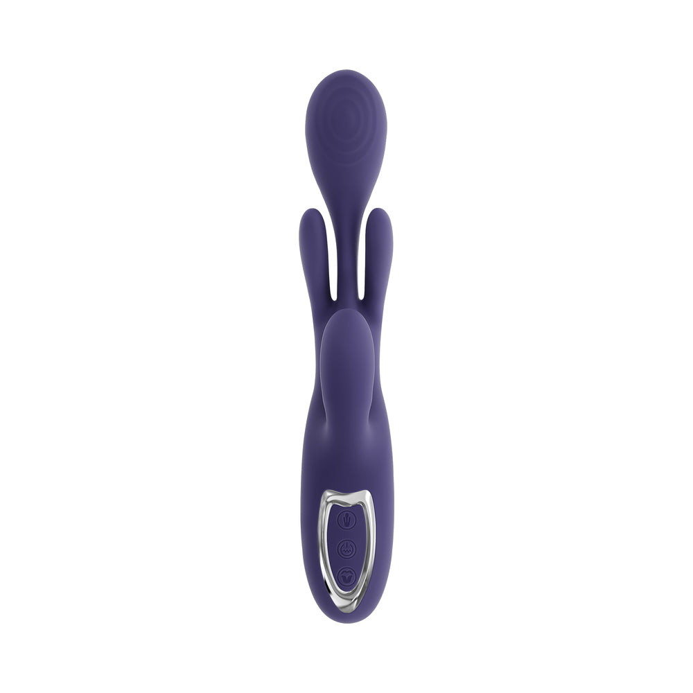 Evolved Bow Down Vibrator – Purple – Dual Arm with Multiple Speeds