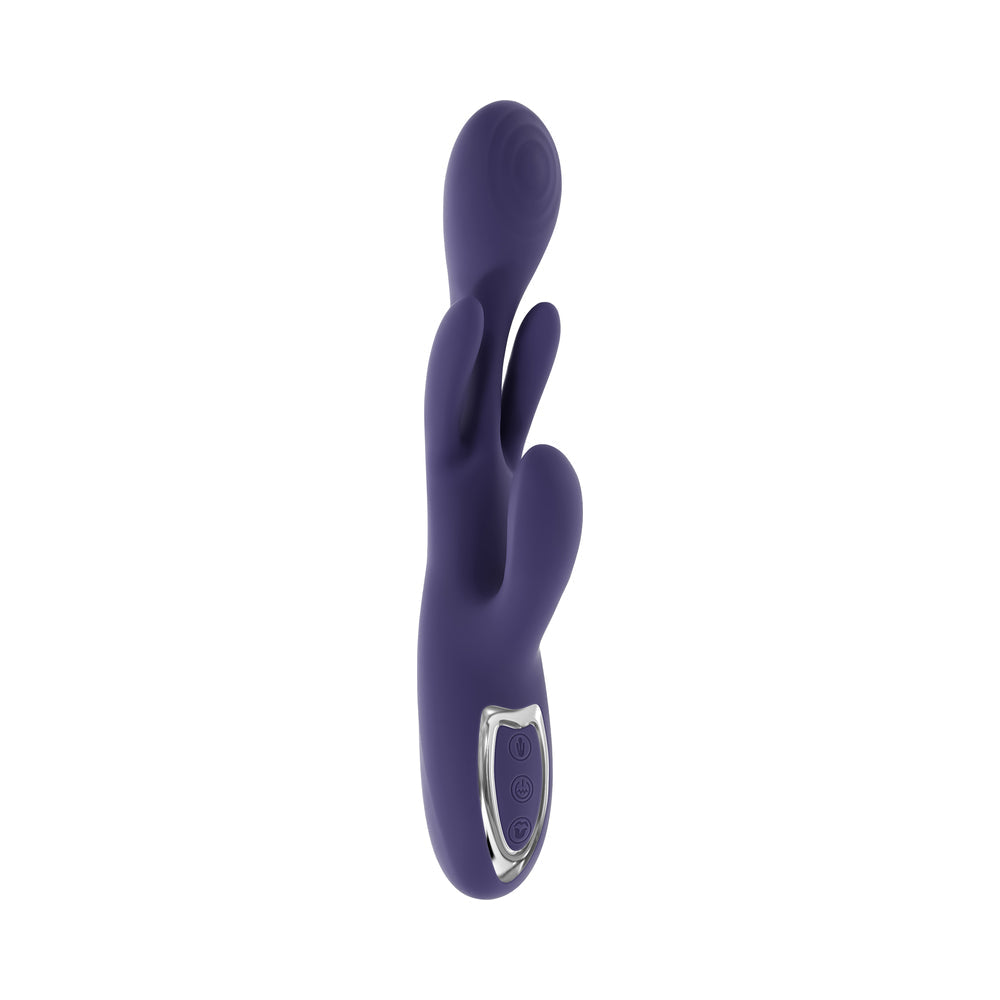 Evolved Bow Down Vibrator – Purple – Dual Arm with Multiple Speeds