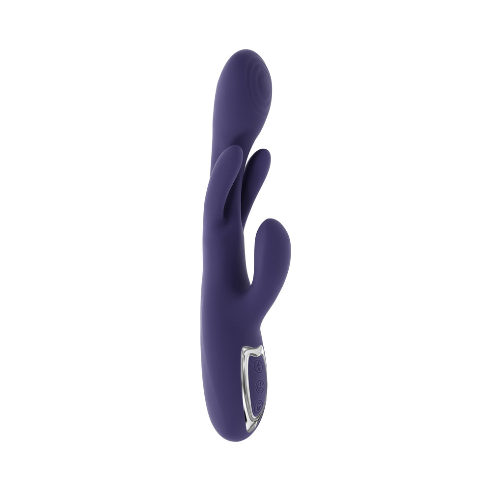 Evolved Bow Down Vibrator – Purple – Dual Arm with Multiple Speeds