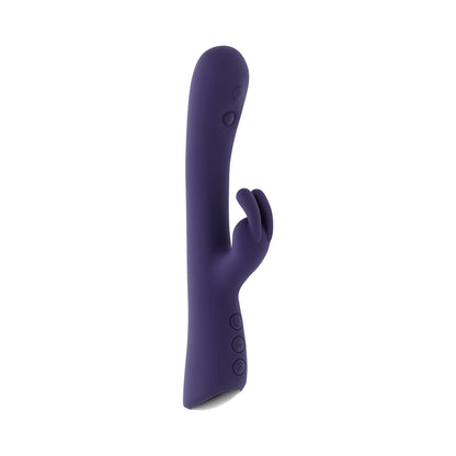 Evolved Poppin Good Time Dual-Sided Vibrator with Tapping and Vibration – Purple