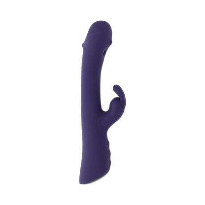 Evolved Poppin Good Time Dual-Sided Vibrator with Tapping and Vibration – Purple