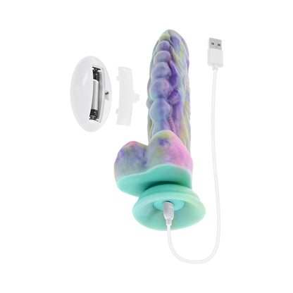 Gender X Monster's Ball Multicolor Thrusting Vibrator with Remote Control
