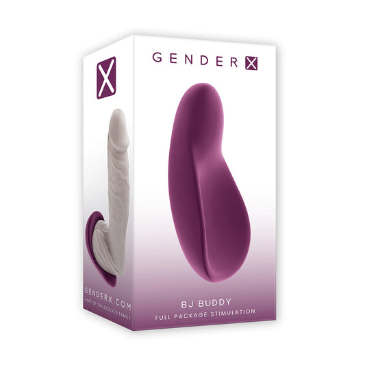 Gender X BJ Buddy Vibrating Toy – Burgundy
