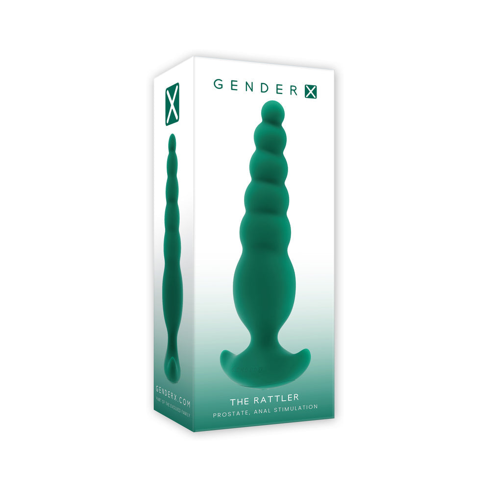Gender X The Rattler Vibrating Toy – Green