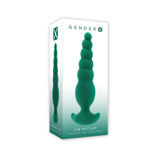 Gender X The Rattler Vibrating Toy – Green
