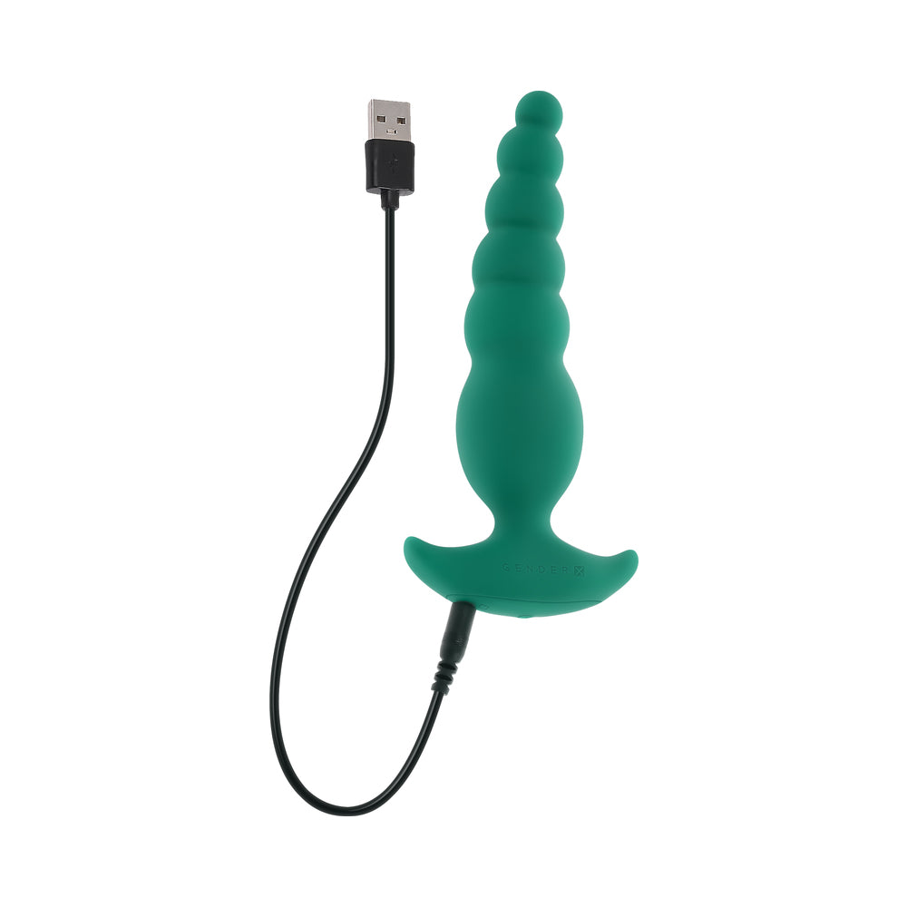 Gender X The Rattler Vibrating Toy – Green