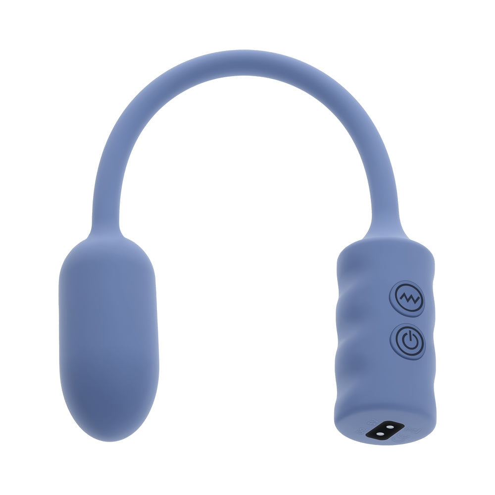 Gender X Egg-Streme Vibrating Egg – Super Flexible, Waterproof, Blue