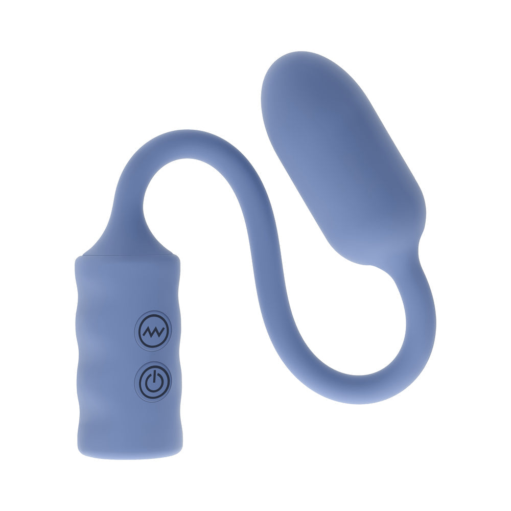 Gender X Egg-Streme Vibrating Egg – Super Flexible, Waterproof, Blue