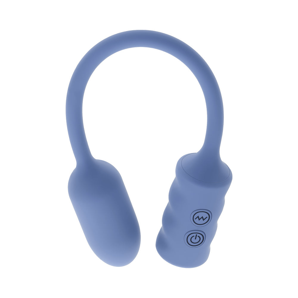 Gender X Egg-Streme Vibrating Egg – Super Flexible, Waterproof, Blue