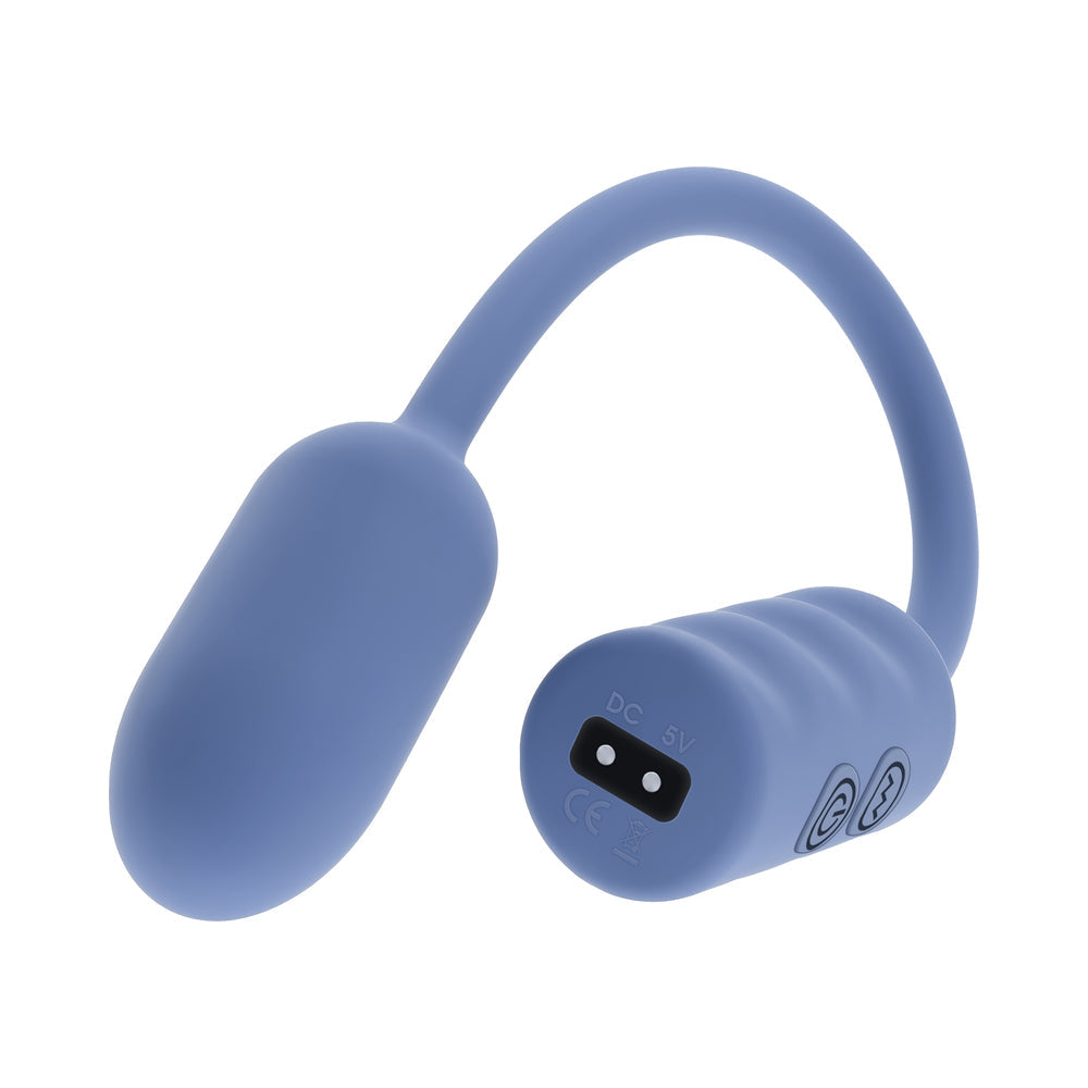 Gender X Egg-Streme Vibrating Egg – Super Flexible, Waterproof, Blue