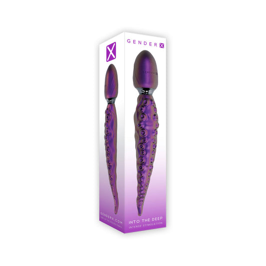 Gender X Into The Deep Purple Tentacle Vibrator – Purple