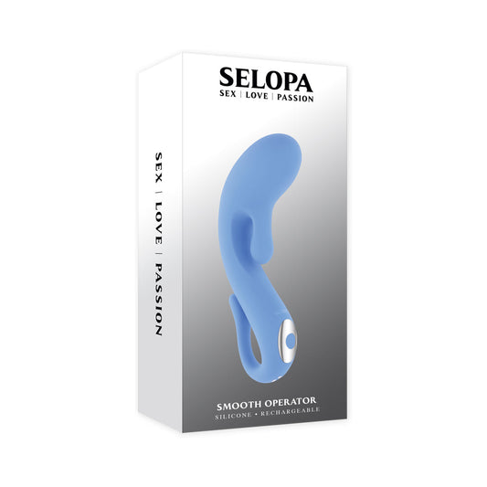 Selopa Smooth Operator Mini Curved G-Spot Tickler – Blue