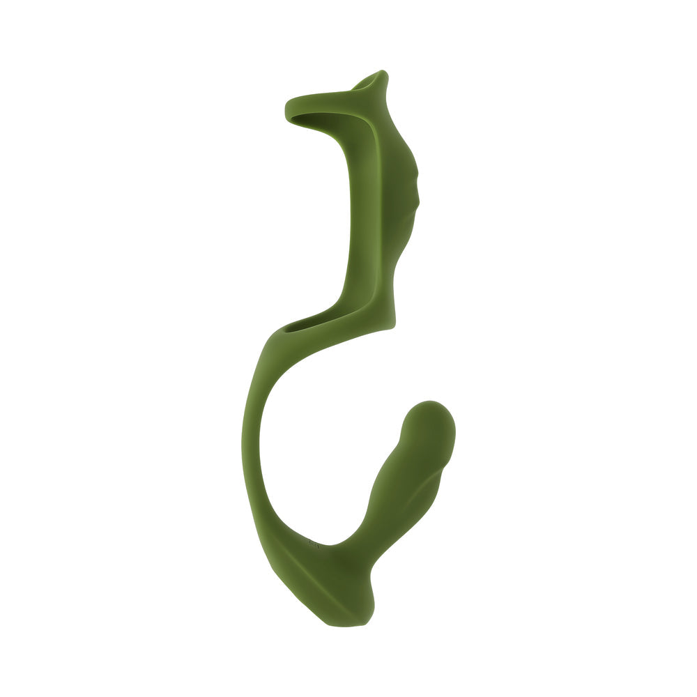Zero Tolerance Prostate Power Pack Vibrating Plug and C-Ring – Green