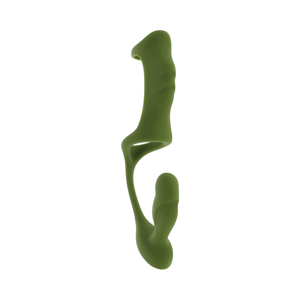 Zero Tolerance Prostate Power Pack Vibrating Plug and C-Ring – Green