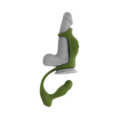Zero Tolerance Prostate Power Pack Vibrating Plug and C-Ring – Green